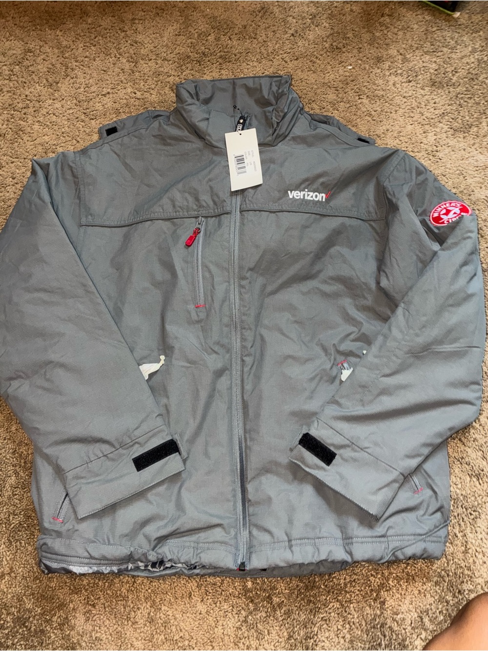 Verizon Corporate "Winner's Circle" Zip Jacket (NWT)
